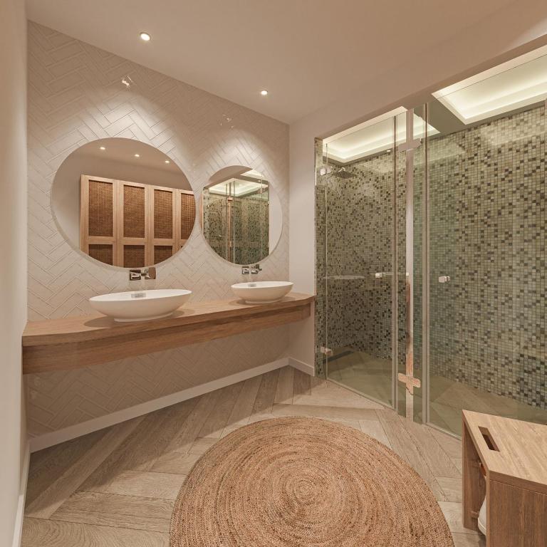 Koupelna v ubytování Sirines Luxury Hotel & SPA- Adults Only