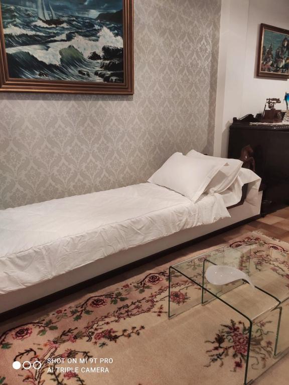 Postel nebo postele na pokoji v ubytování Johnny's loft
