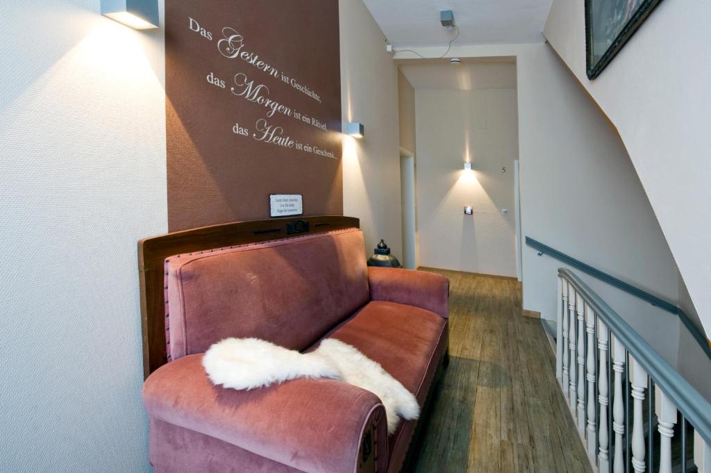 Posezení v ubytování Monello Apartments - Charmanter Altbau