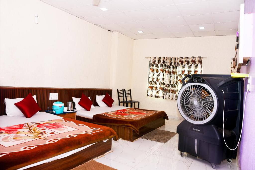 Istumisnurk majutusasutuses Samarth home stay