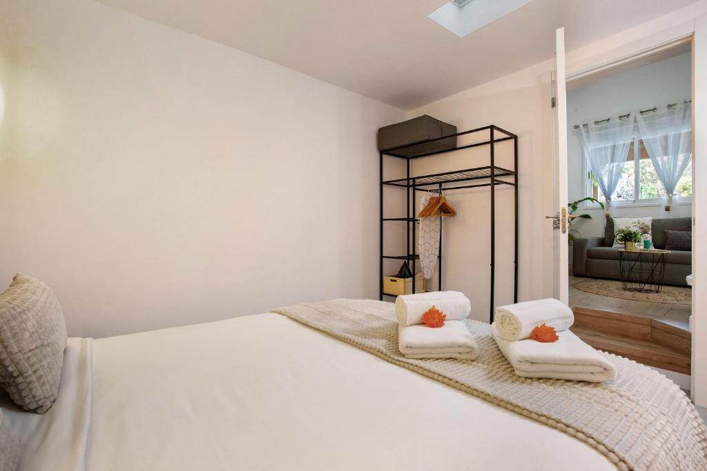 Postel nebo postele na pokoji v ubytování Casa Adayeim 1