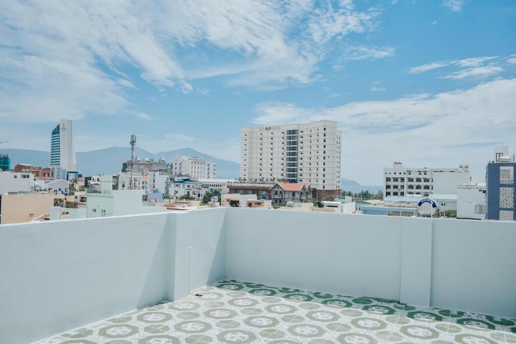 Nespecifikovaný výhled na destinaci Danang nebo výhled na město při pohledu z hotelu