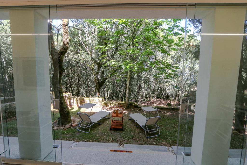 Zahrada ubytování Monte Ortobene 1