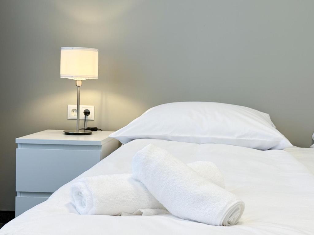 Postel nebo postele na pokoji v ubytování Stay at 140