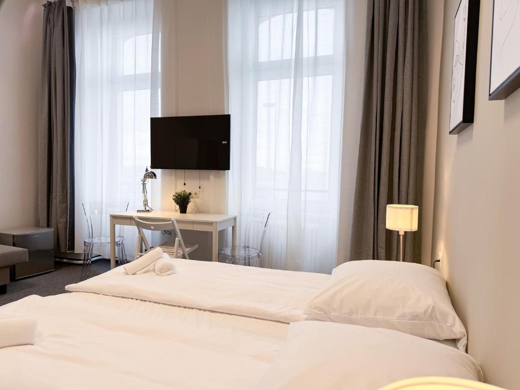 Postel nebo postele na pokoji v ubytování Stay at 140