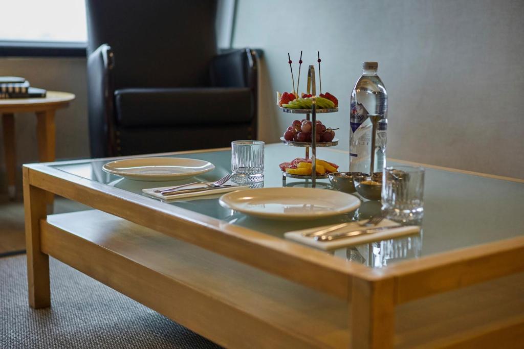 Posezení v ubytování Metropolitan Hotels Ankara