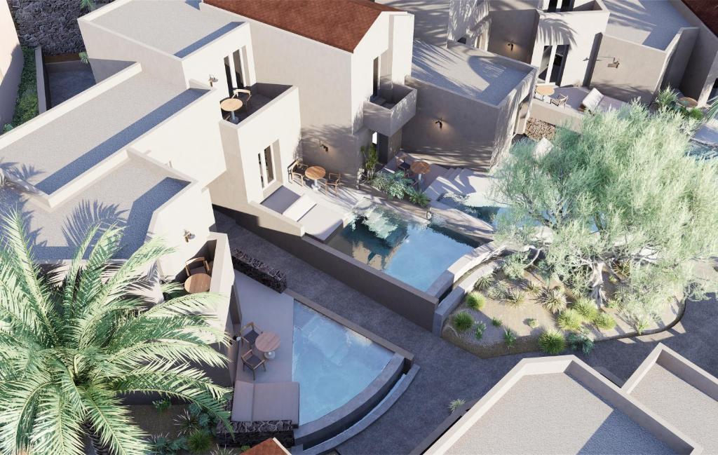 Bazén v ubytování Galaxy Suites Boutique Resort nebo v jeho okolí