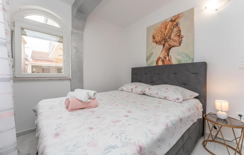 Posteľ alebo postele v izbe v ubytovaní Stunning Home In Biograd Na Moru