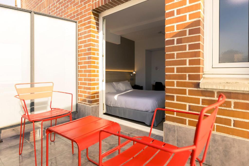 Posezení v ubytování Hotel Burlada