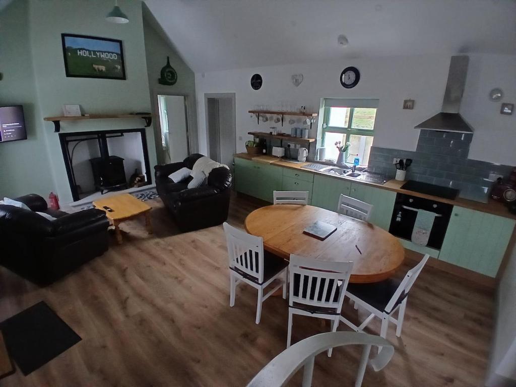 Kuchyň nebo kuchyňský kout v ubytování St Kevins Cottage