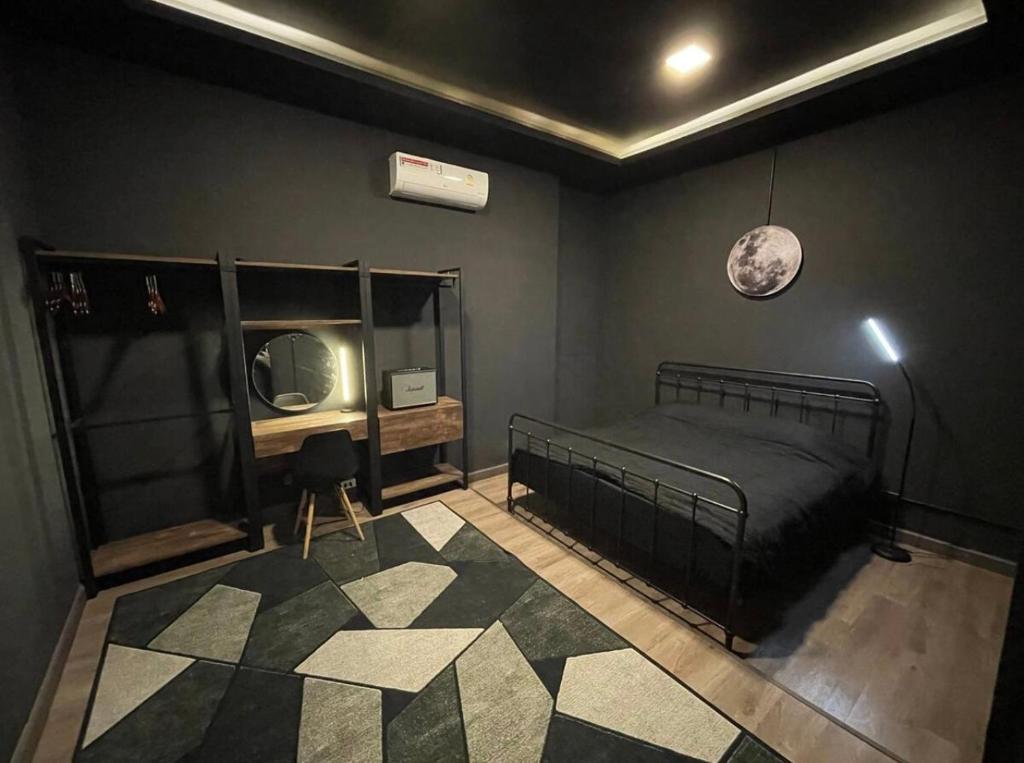 Postel nebo postele na pokoji v ubytování CHUN Hostel