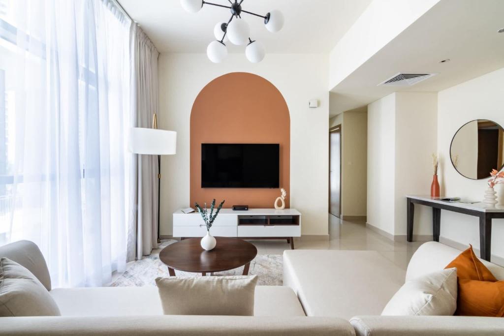Fotografie z fotogalerie ubytování Silkhaus newly furnished 1BDR in Downtown near Burj Khalifa v Dubaji