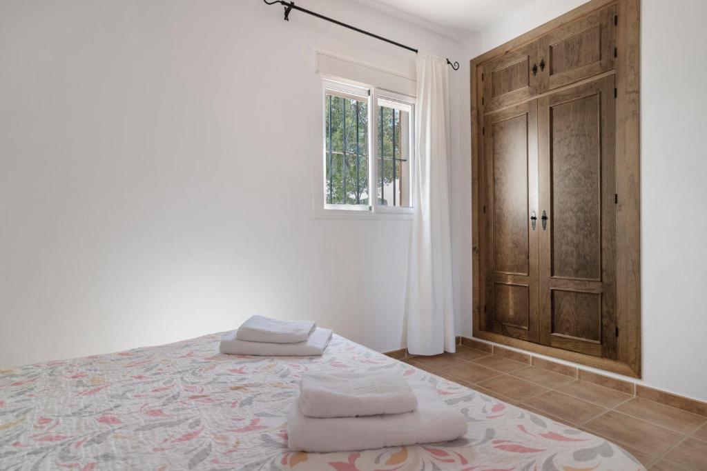 Postel nebo postele na pokoji v ubytování Casa Nesenka 1