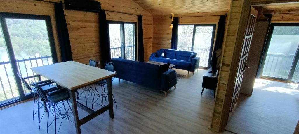 Posezení v ubytování Lycia Nature House