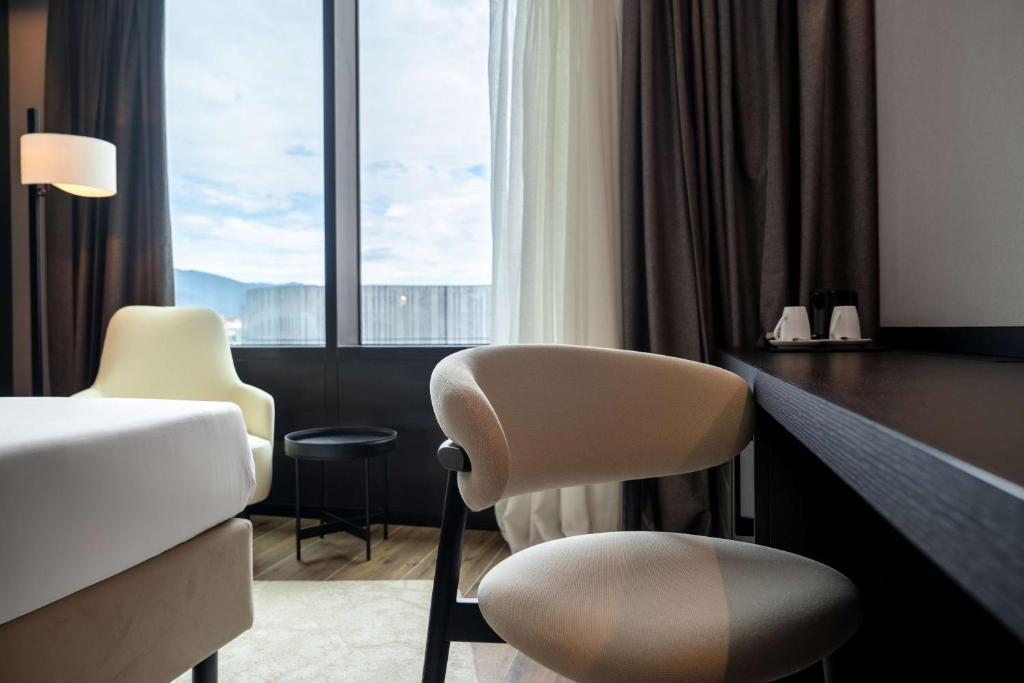 Posezení v ubytování Radisson Blu Hotel, Bergamo ChorusLife