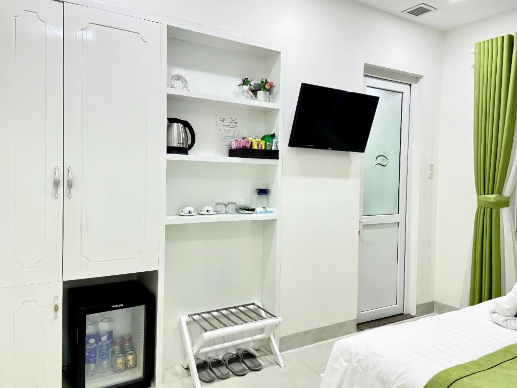 TV/trung tâm giải trí tại Hotel La Perle