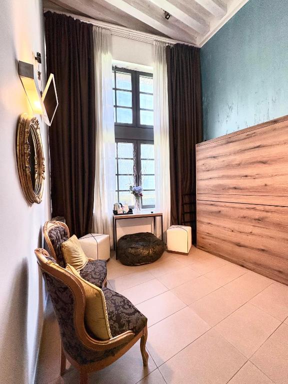 Posezení v ubytování Al Canal Regio - Guest House