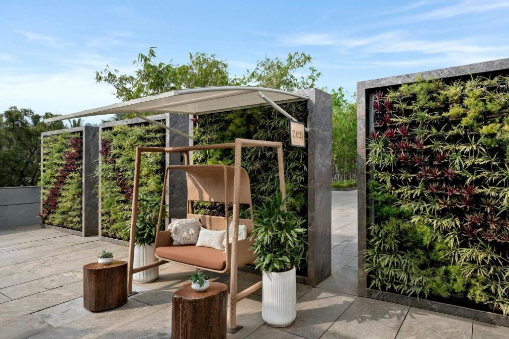 Zahrada ubytování JW Marriott Pune