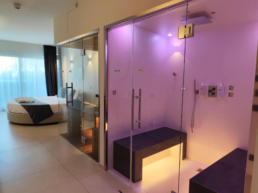 Koupelna v ubytování Hotel Sporting Riccione