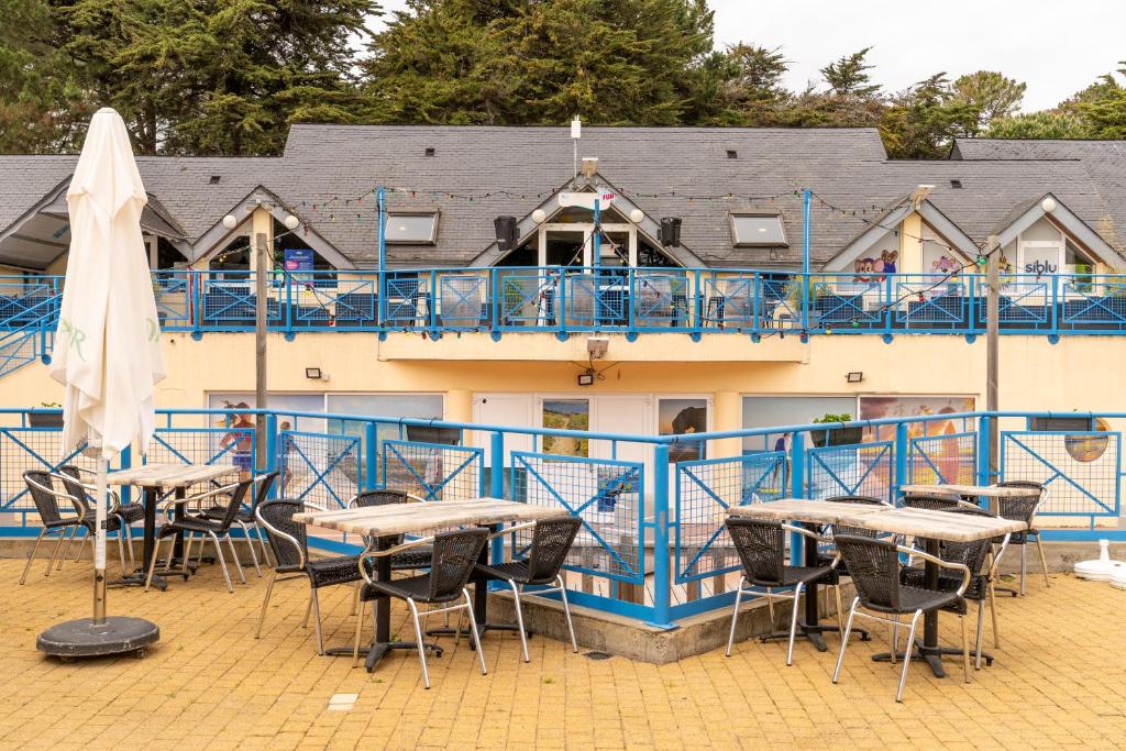 Restaurace v ubytování Mobil-home - Quiberon - vue sur mer