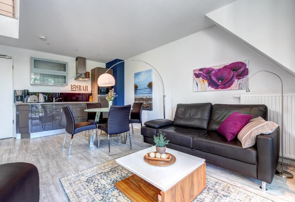 Et opholdsområde på Residenz am Balmer See - BS 70 mit Wellnessbereich