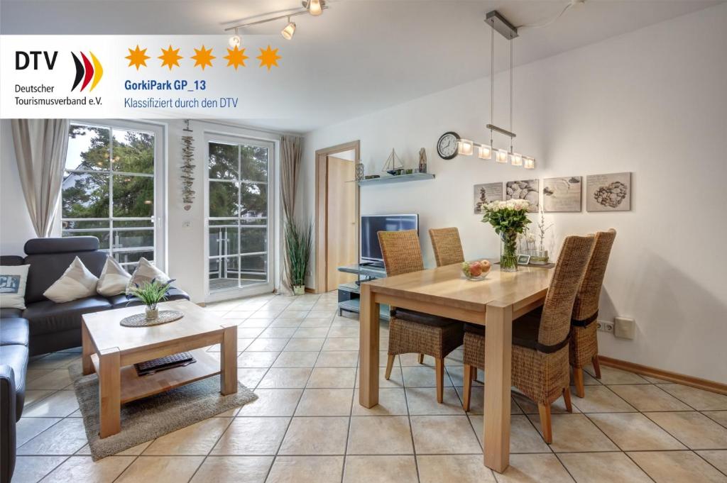 Fotografie z fotogalerie ubytování Ostseeresidenz Gorki- Park - 13 mit Wellness und Schwimmbad v destinaci Bansin