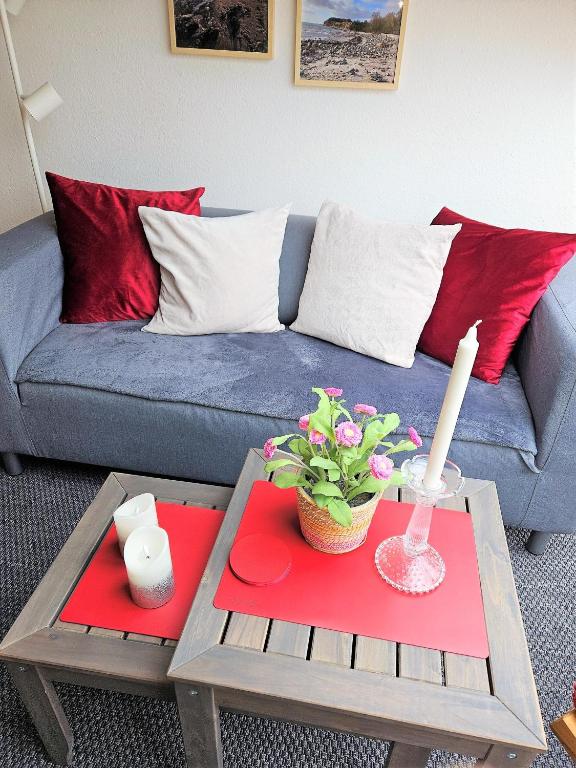 Posezení v ubytování Ferienwohnung Riedel "Grüntal 25 - C 7"