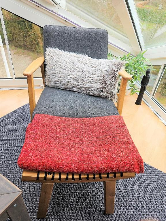 Posezení v ubytování Ferienwohnung Riedel "Grüntal 25 - C 7"