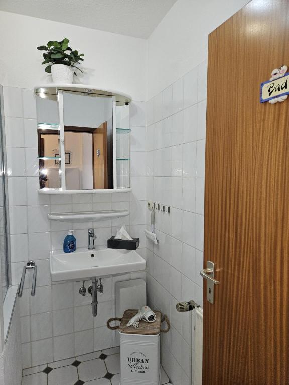 Koupelna v ubytování Ferienwohnung Riedel "Grüntal 25 - C 7"