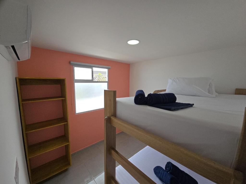 Postel nebo postele na pokoji v ubytování Dúplex de lujo con vista al mar - San Bernardo del Viento