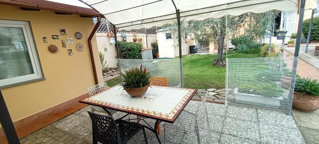A garden outside Casa in giardino