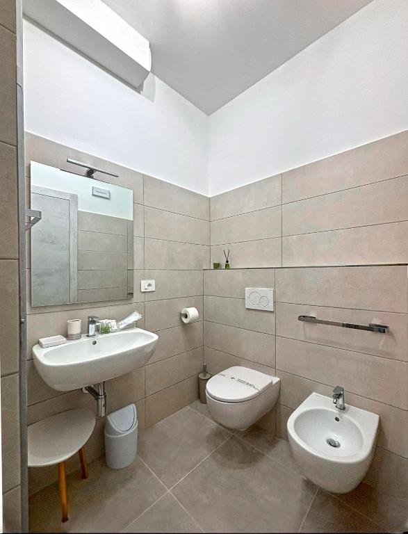 Koupelna v ubytování NEMO BnB ALGHERO CENTRE