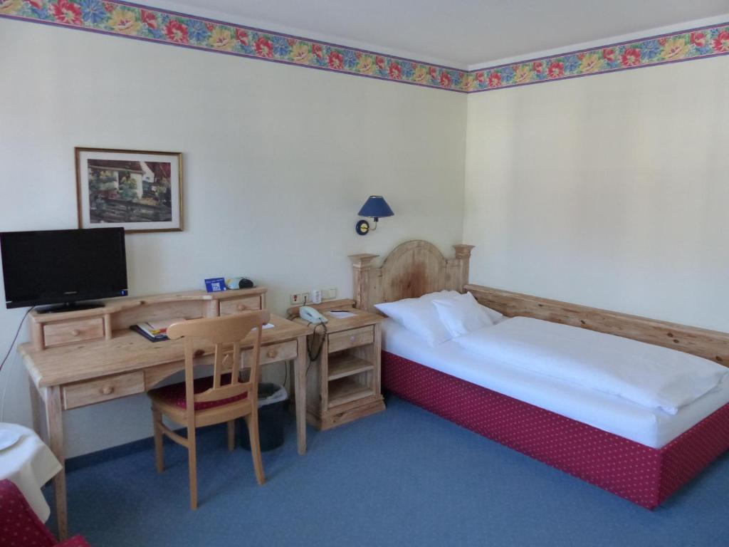 Postel nebo postele na pokoji v ubytování Aktiv Hotel Schweiger
