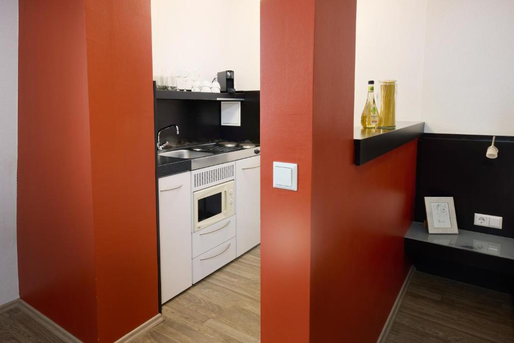 Hotel Villa-Bassermann, stilvoll, 2 Min zum Schloss, schnelles WLAN & Parkplatz - Queen Studio