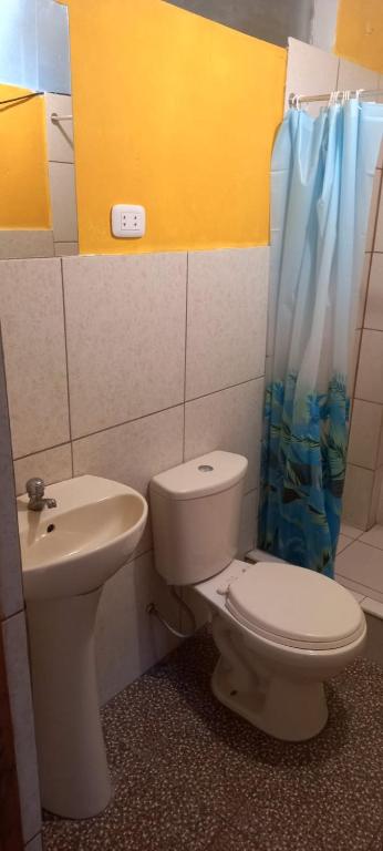 Koupelna v ubytování La Posada