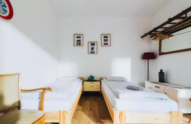 Postel nebo postele na pokoji v ubytování Apartamenty Cichy Kącik
