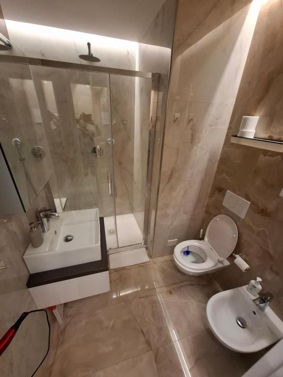 Koupelna v ubytování Suite House 5 Terre