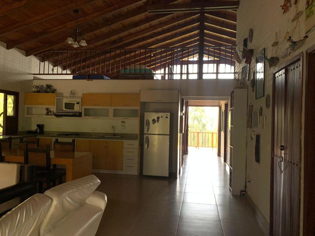 Kuchyň nebo kuchyňský kout v ubytování Finca Los Arrayanes