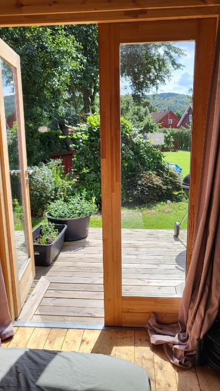 Zahrada ubytování Tiny house Söderåsen