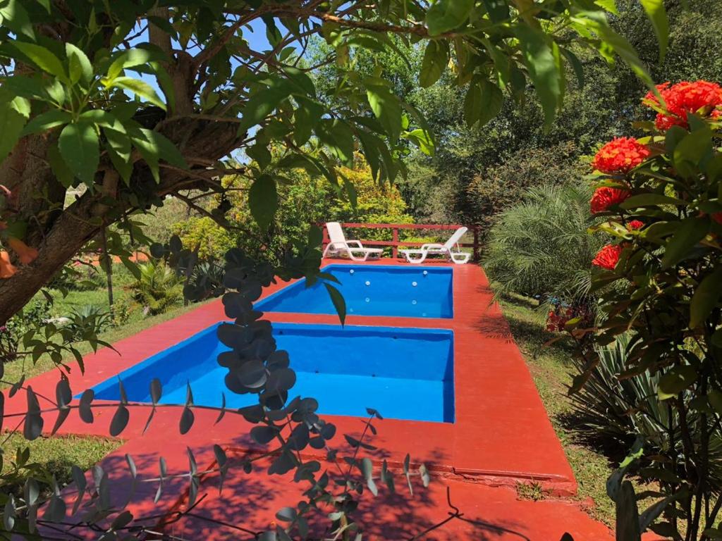 Bazén v ubytování Rancho Ña Ignacia Nueva Colombia nebo v jeho okolí