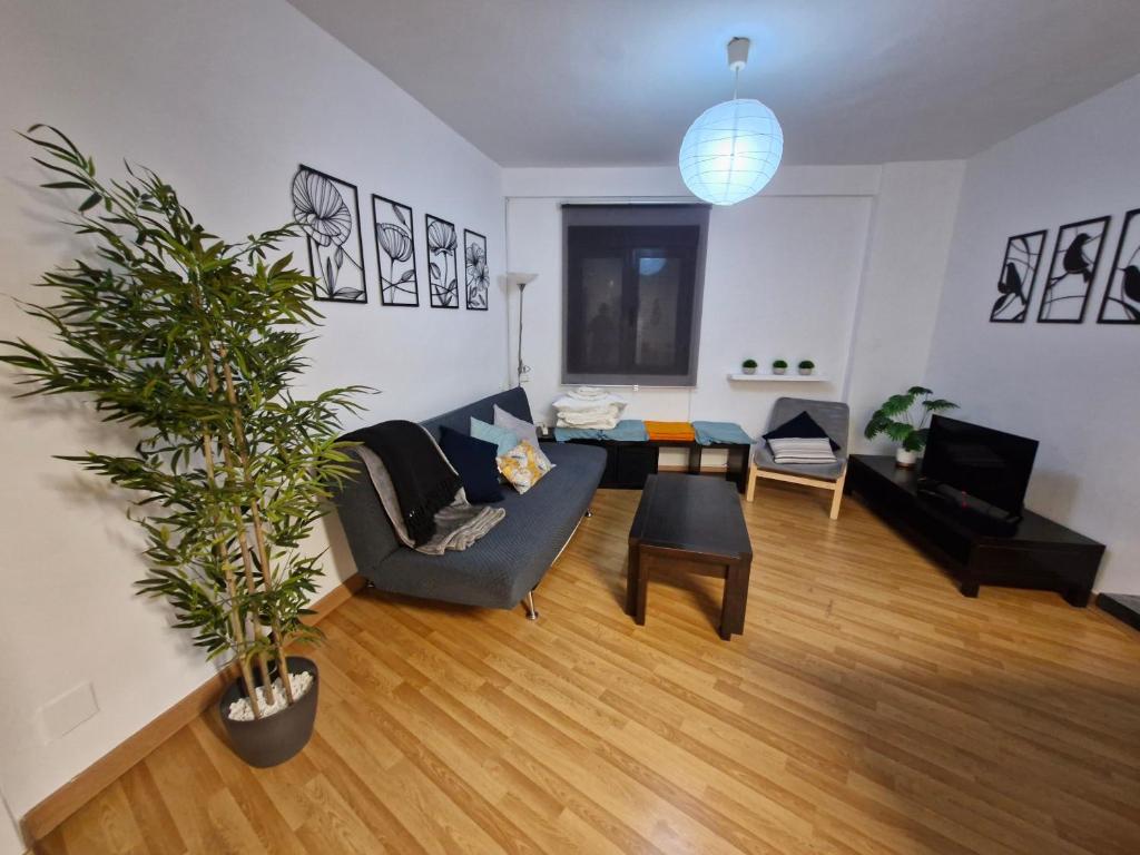 Posezení v ubytování Apartamento Centro de Toledo