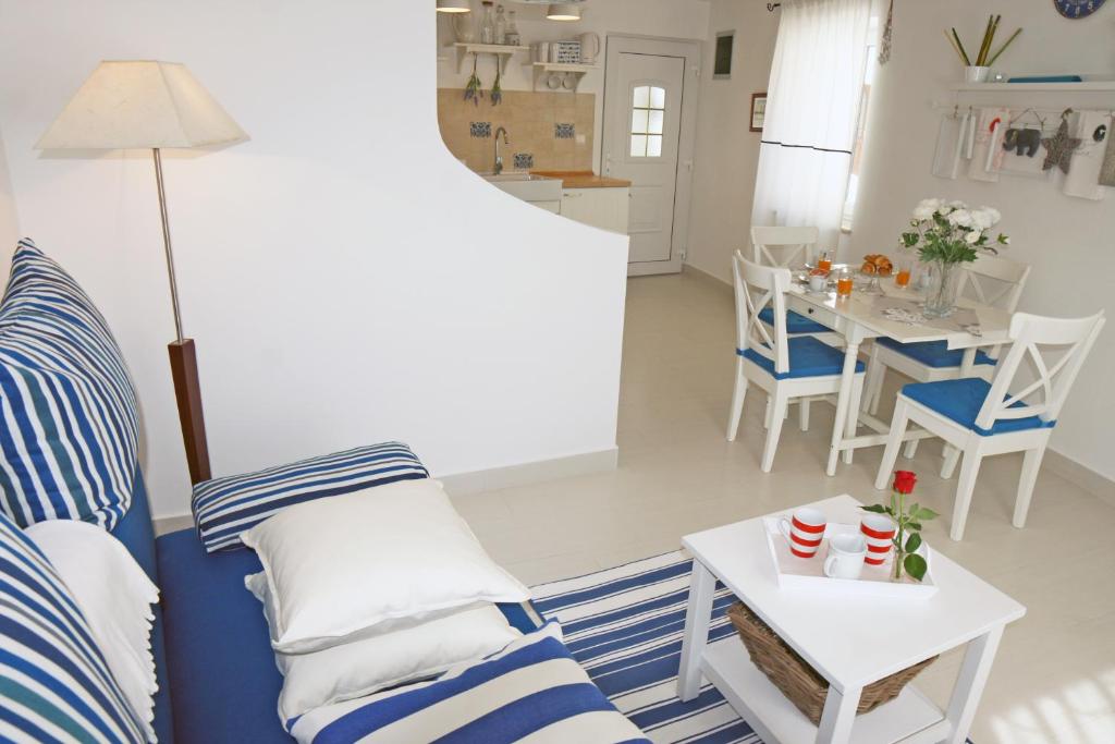 Posezení v ubytování Apartments Stefani