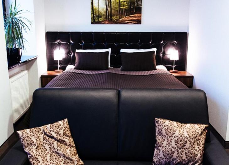 Posteľ alebo postele v izbe v ubytovaní Hotel Level