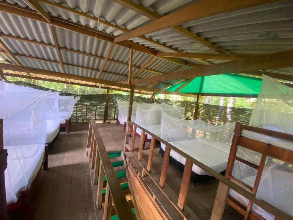 Μπαλκόνι ή βεράντα στο Hostal El Chileno Sapzurro