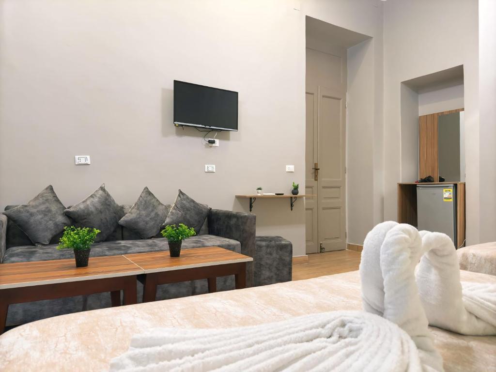 Holy Sheet Hostel TV 또는 엔터테인먼트 센터
