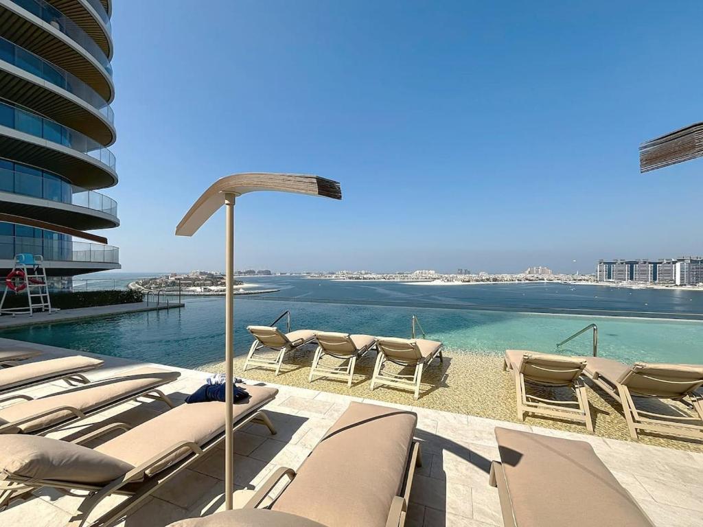 تصویر اتاق‌های Grand Bleu - Luxurious One Bedroom with Sea View - تصویر ۲