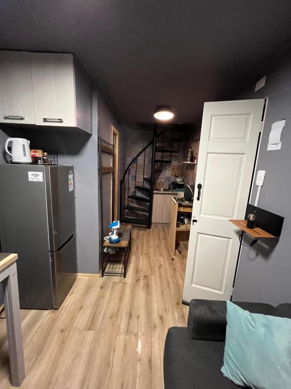 Kuchyň nebo kuchyňský kout v ubytování Tiny house
