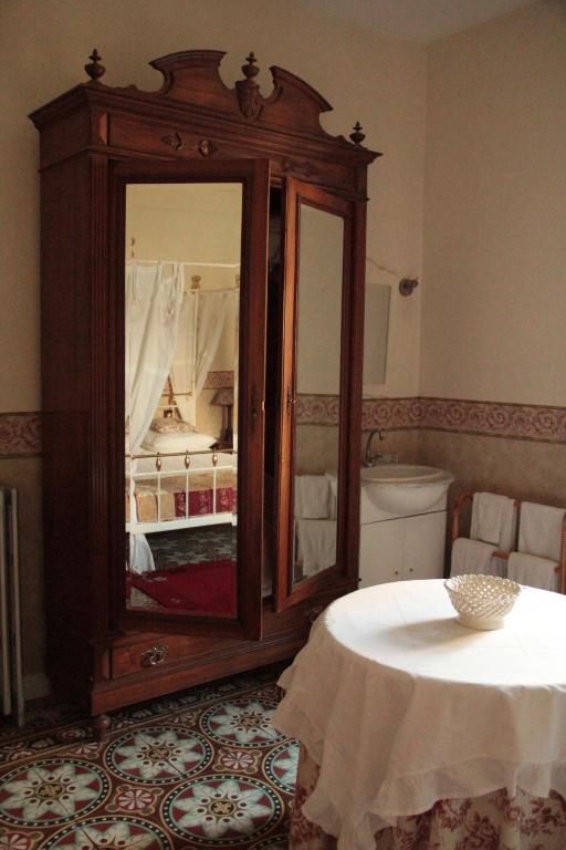 Letto o letti in una camera di Anges Gardiens