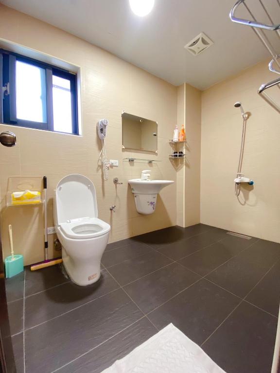 Koupelna v ubytování Lan Tian Homestay