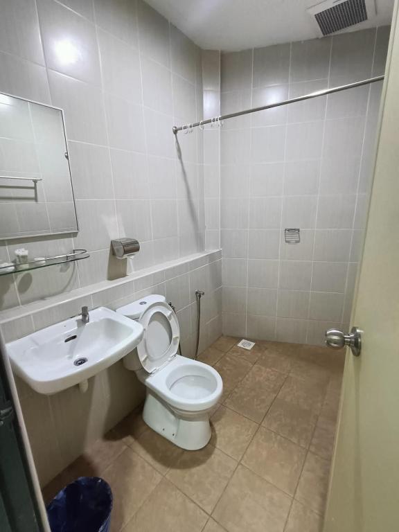Koupelna v ubytování Hotel Wawasan